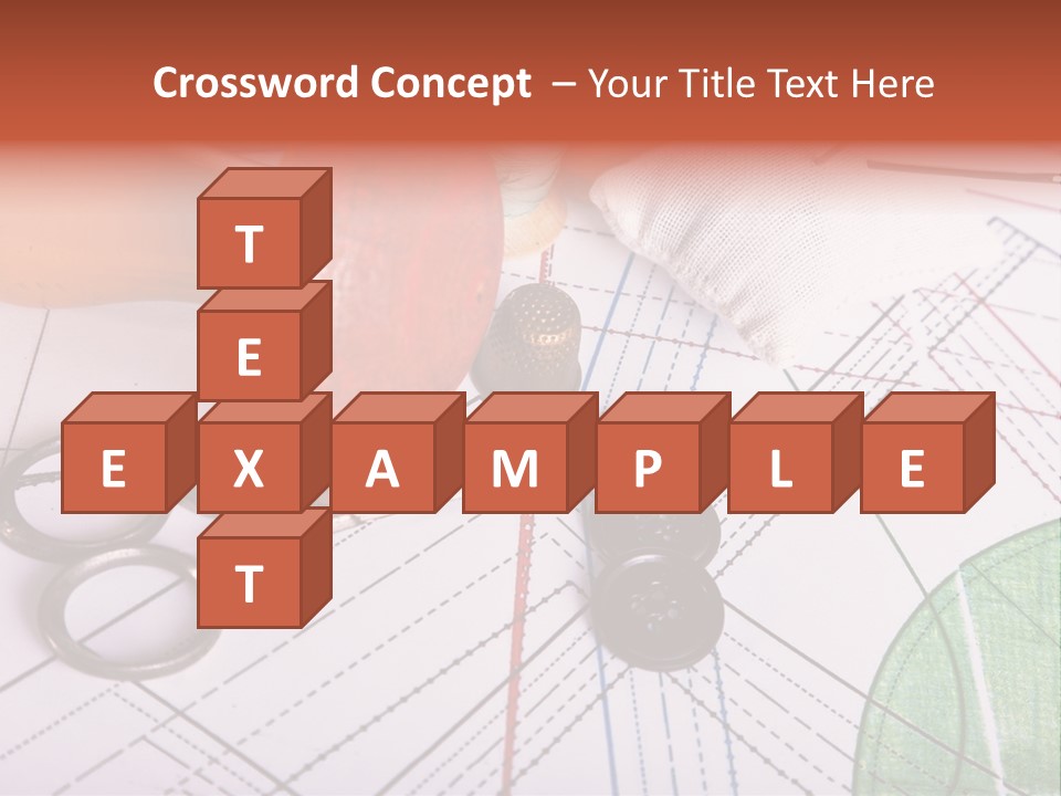Sew Fix Item PowerPoint Template