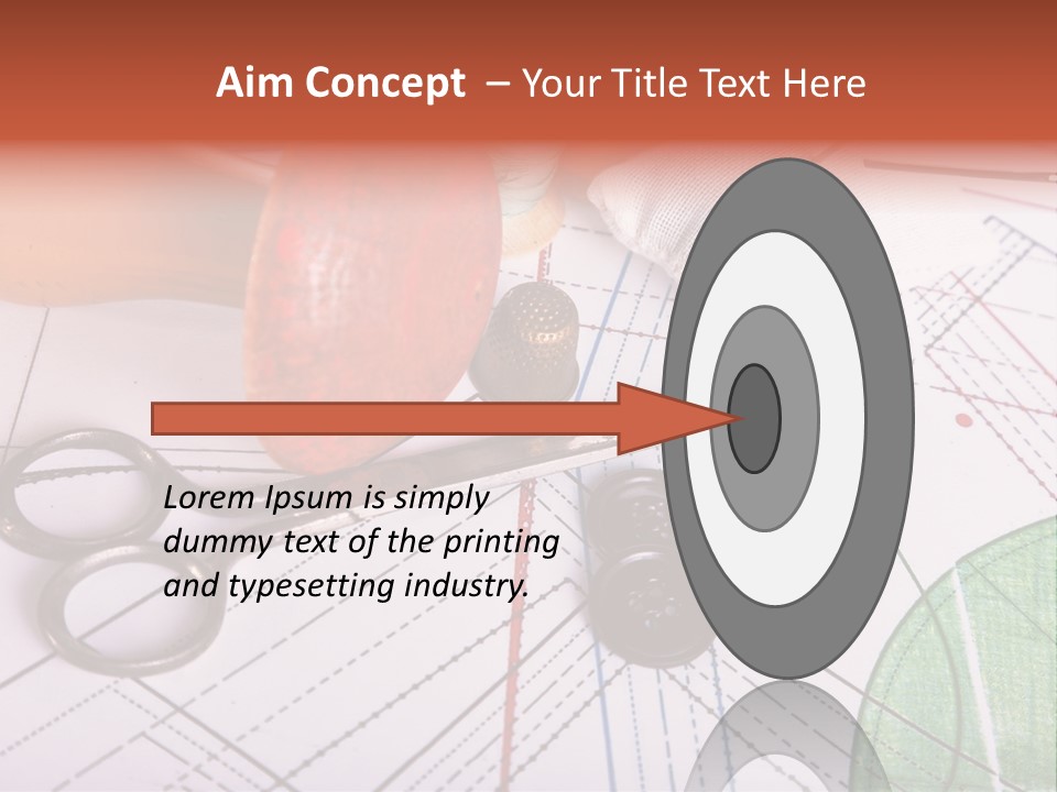 Sew Fix Item PowerPoint Template