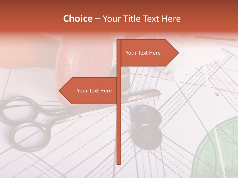 Sew Fix Item PowerPoint Template