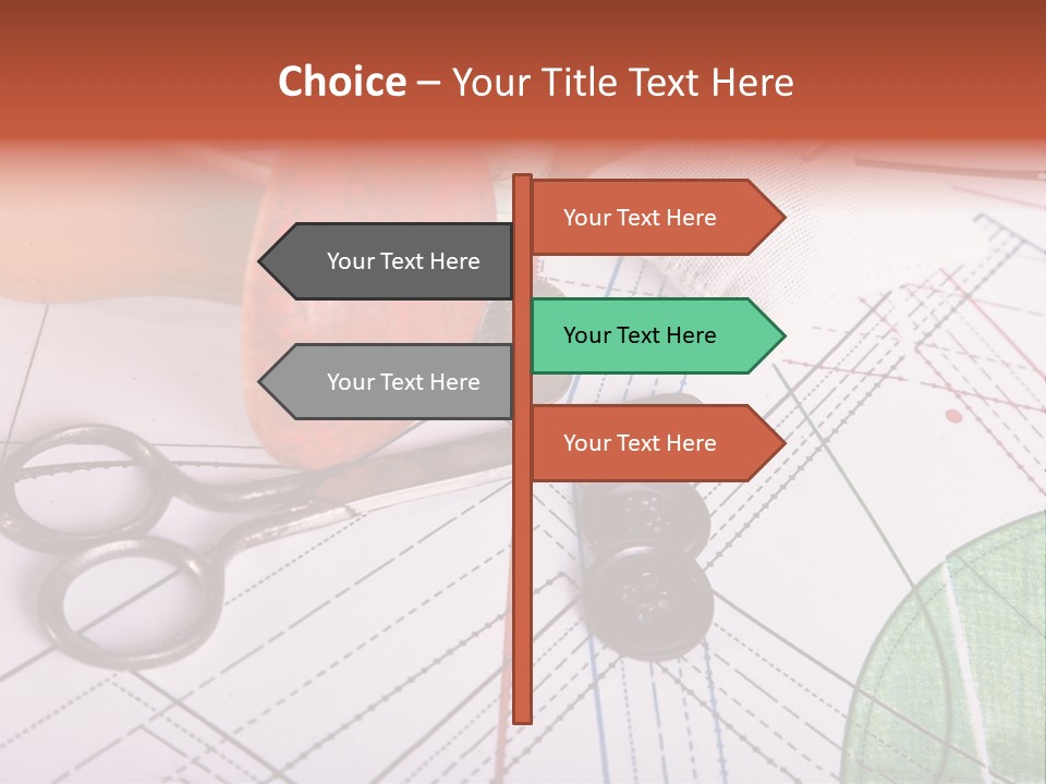 Sew Fix Item PowerPoint Template
