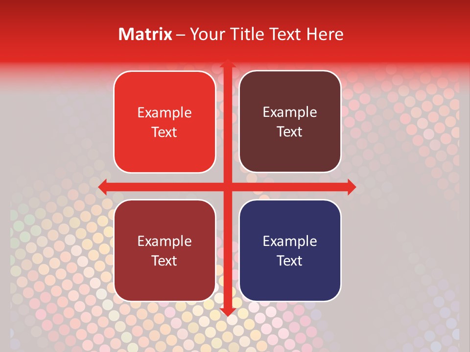 Color Cover Layout PowerPoint Template