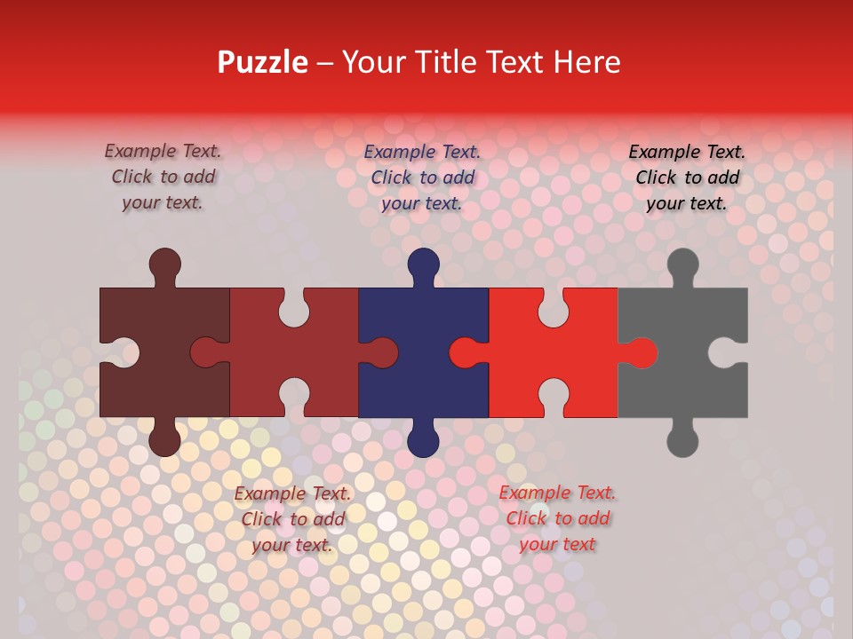 Color Cover Layout PowerPoint Template