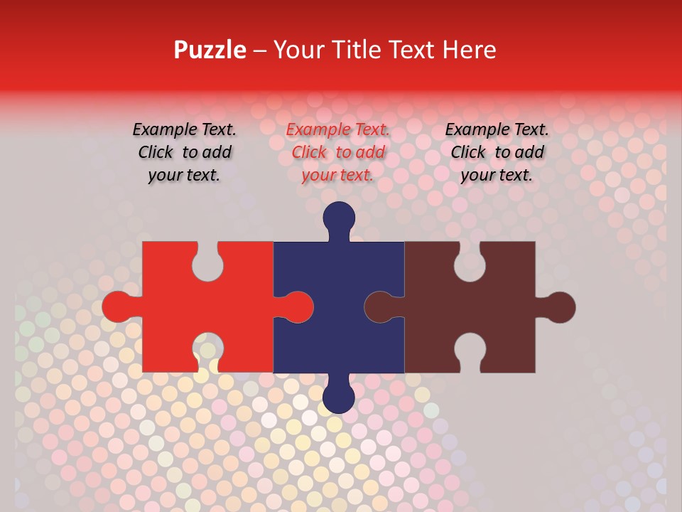 Color Cover Layout PowerPoint Template