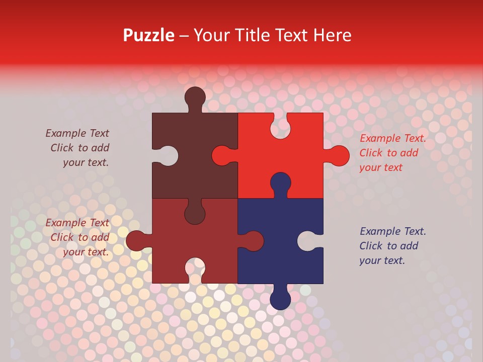 Color Cover Layout PowerPoint Template