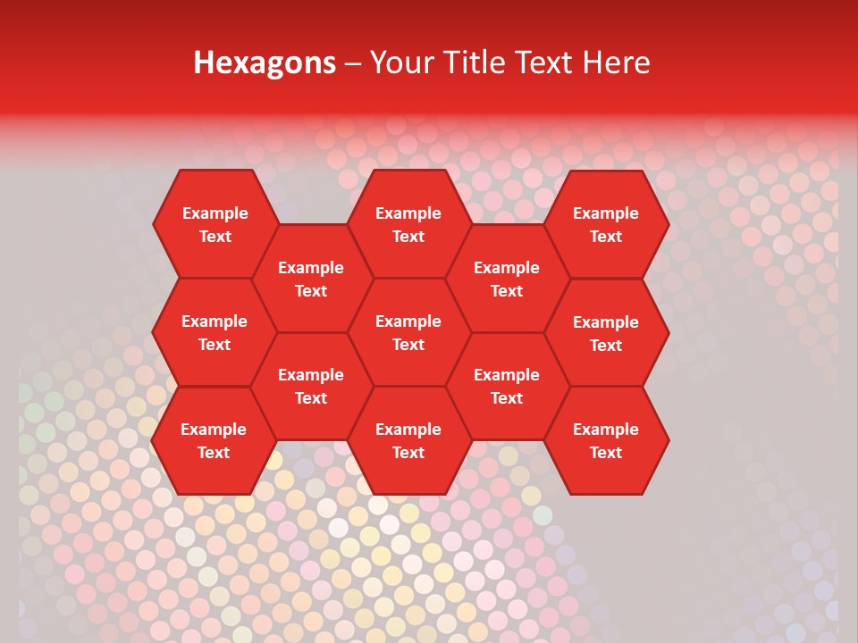 Color Cover Layout PowerPoint Template