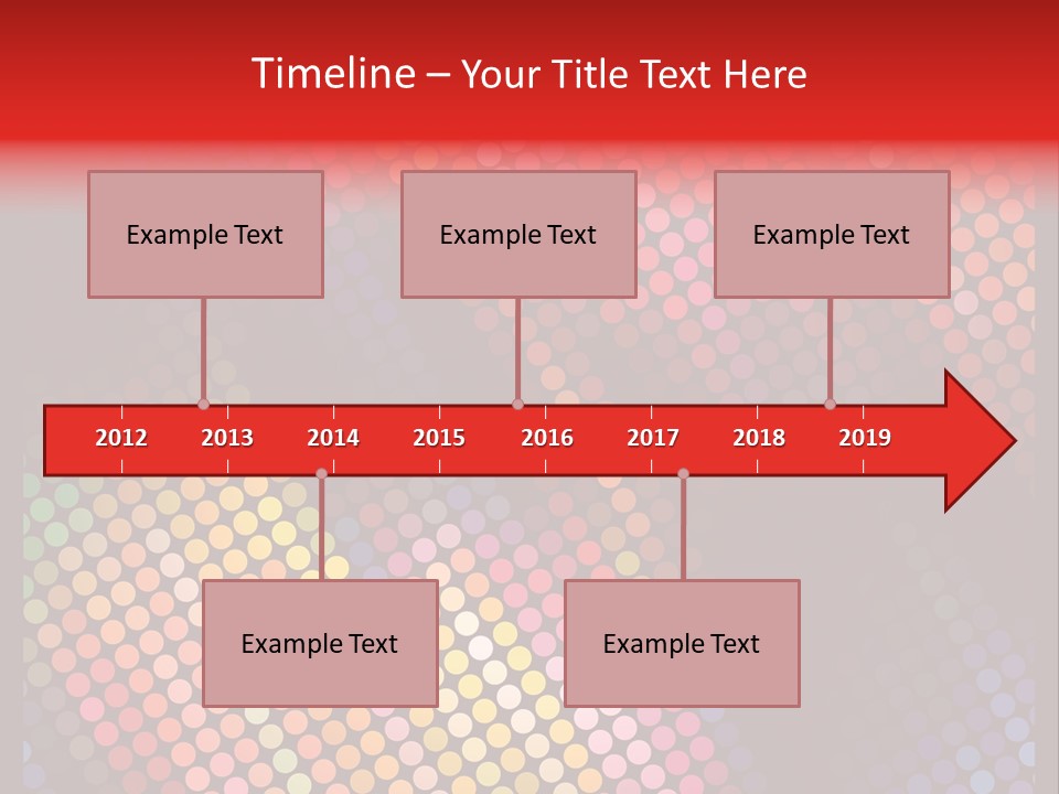 Color Cover Layout PowerPoint Template