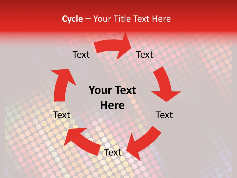 Color Cover Layout PowerPoint Template