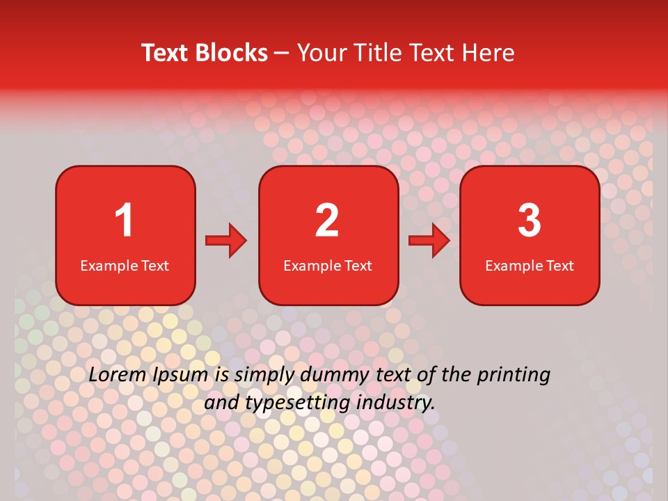 Color Cover Layout PowerPoint Template