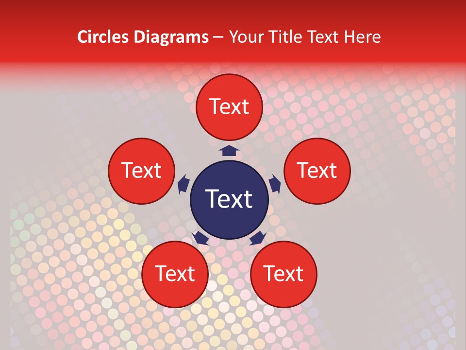 Color Cover Layout PowerPoint Template