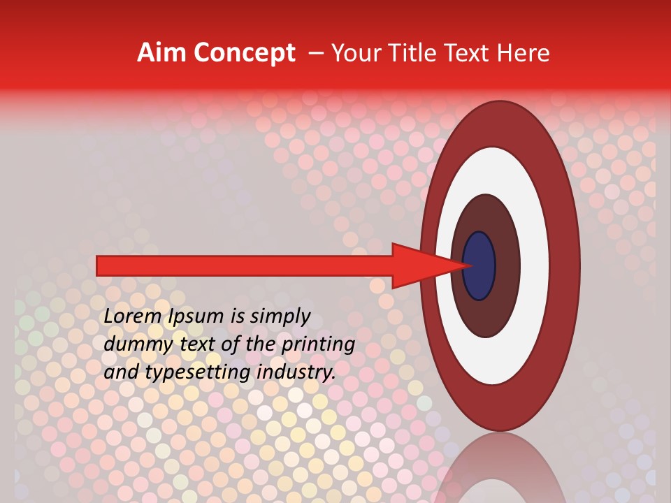 Color Cover Layout PowerPoint Template