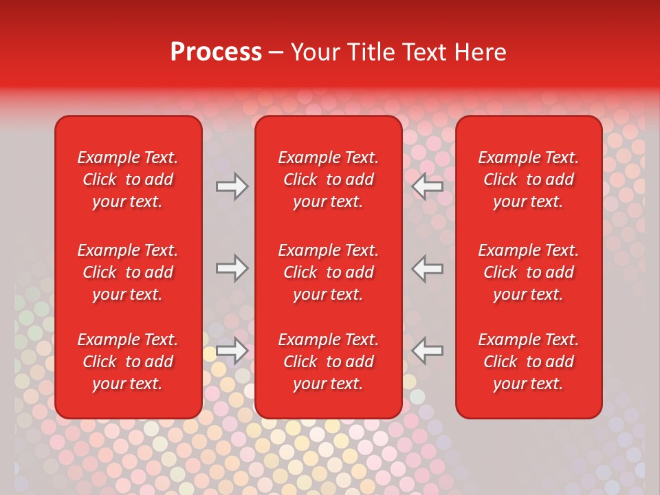Color Cover Layout PowerPoint Template