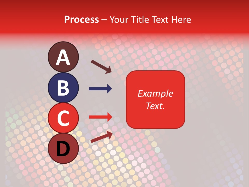 Color Cover Layout PowerPoint Template