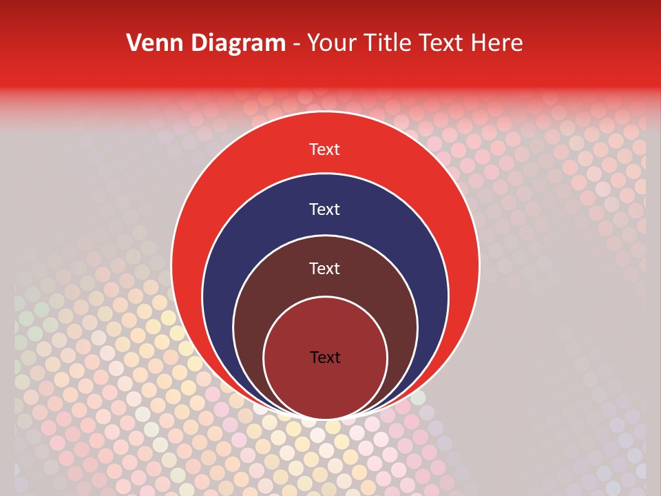 Color Cover Layout PowerPoint Template