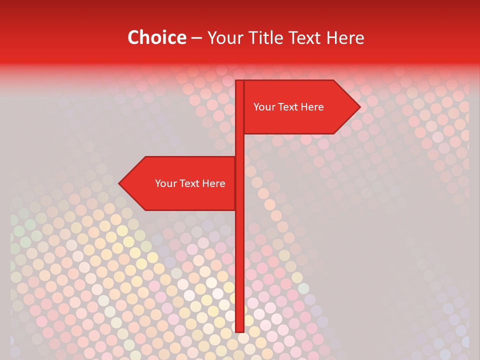 Color Cover Layout PowerPoint Template
