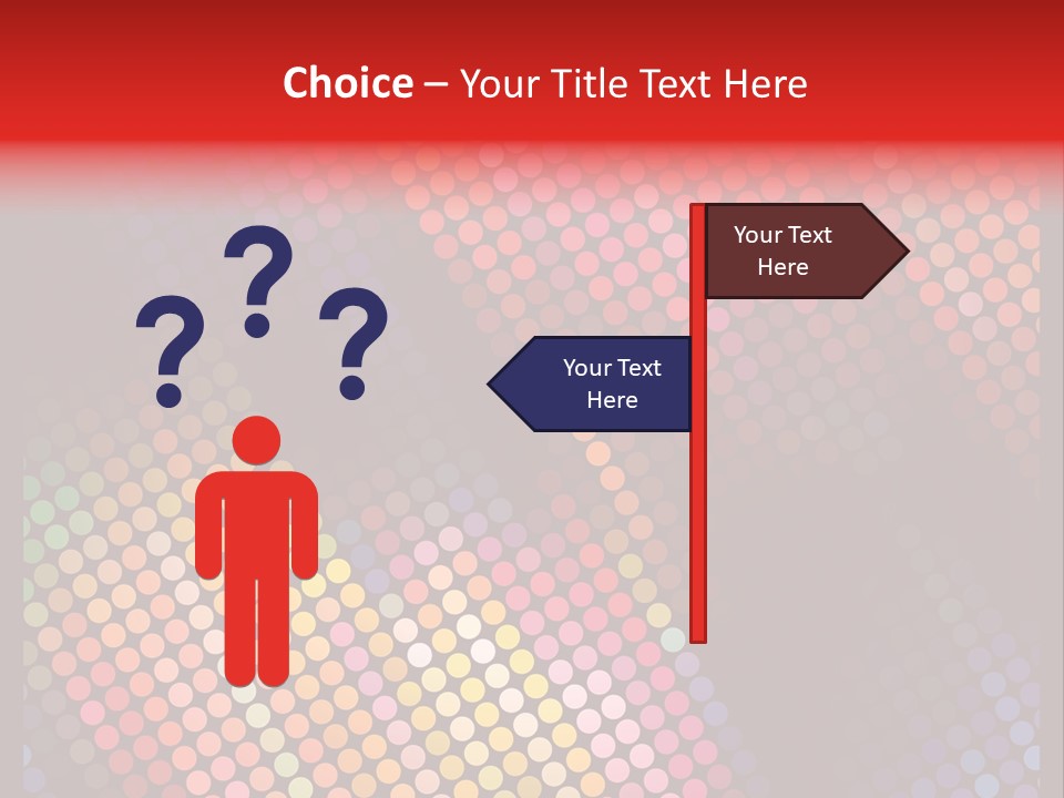 Color Cover Layout PowerPoint Template