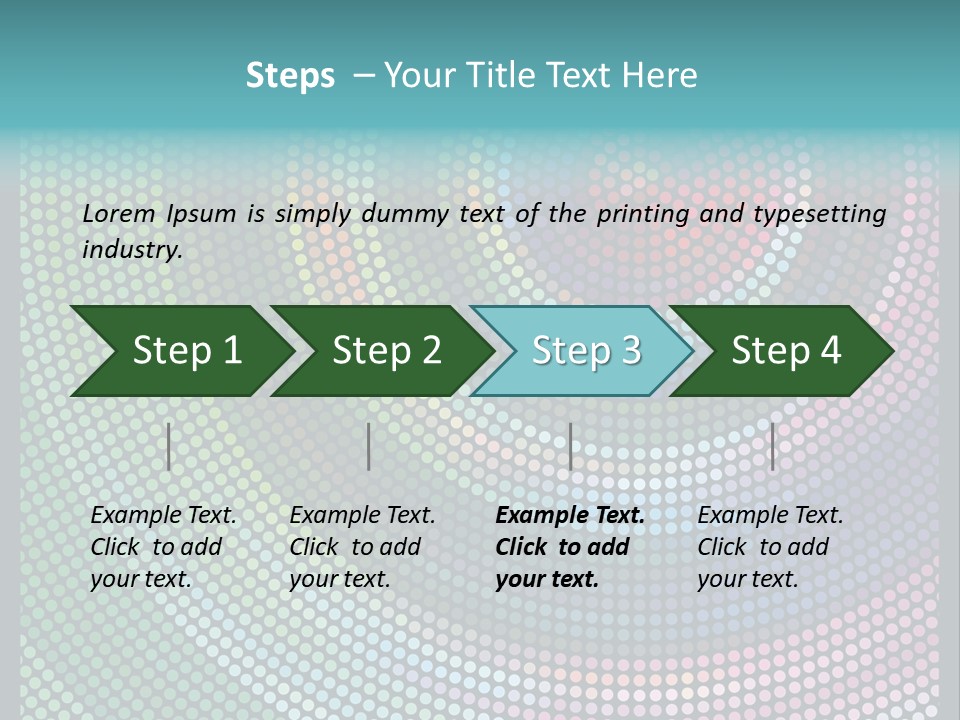 Creative Wallpaper Element PowerPoint Template