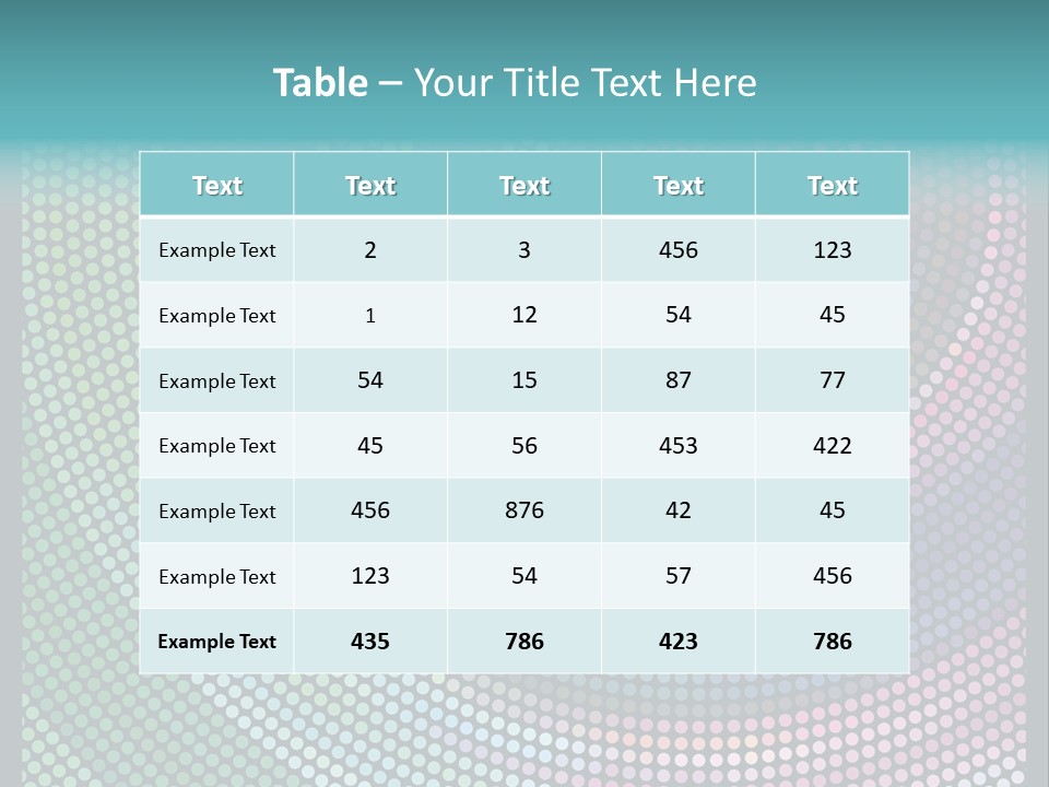 Creative Wallpaper Element PowerPoint Template
