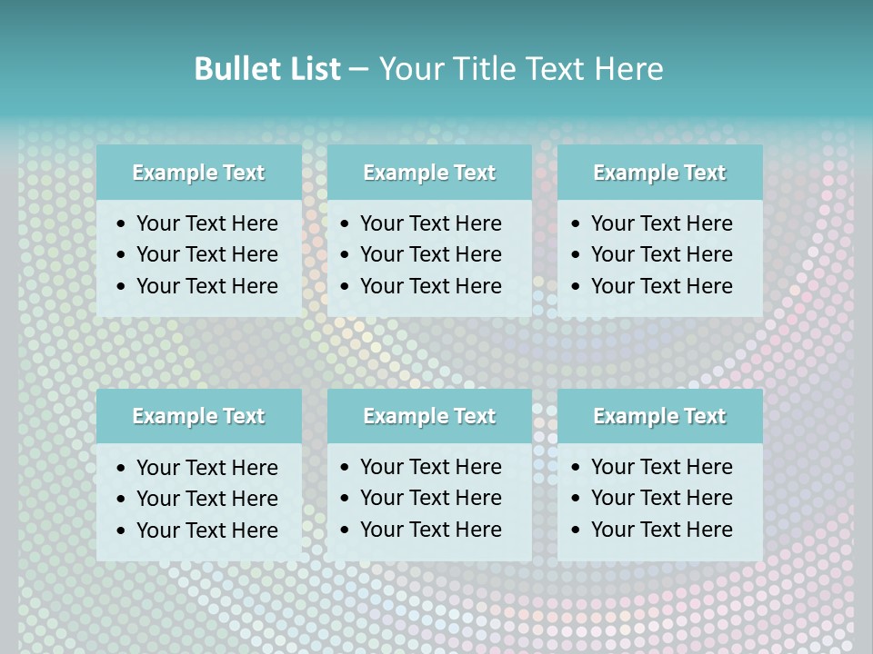 Creative Wallpaper Element PowerPoint Template