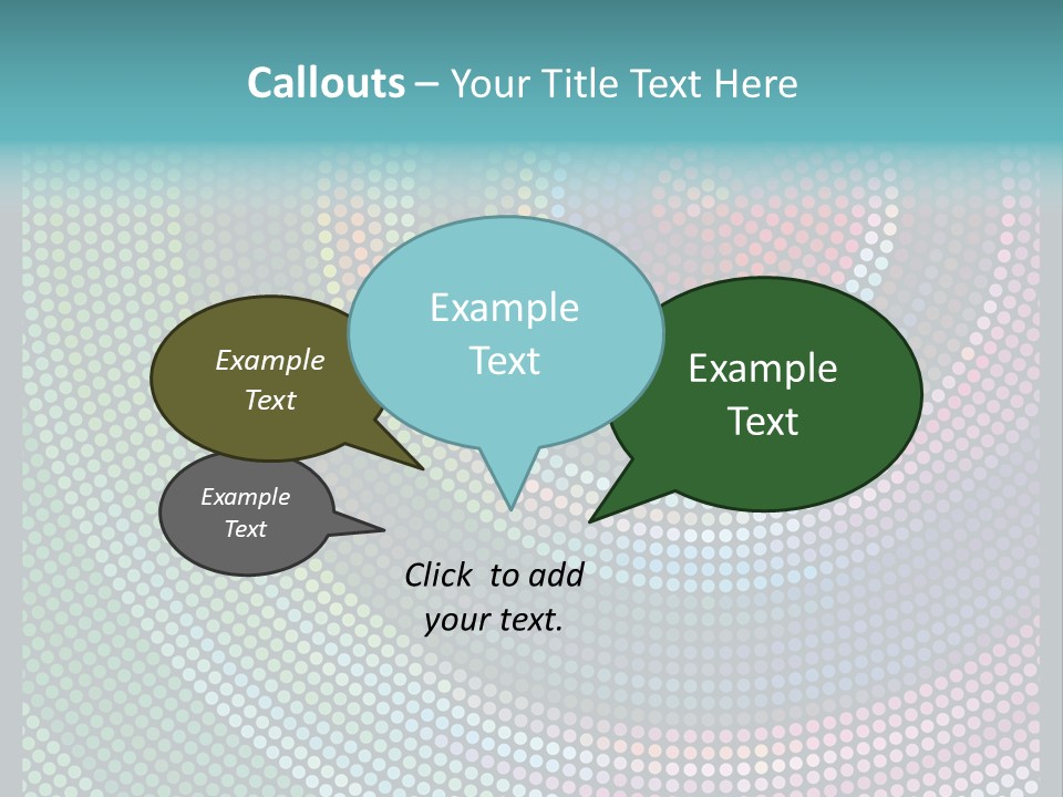 Creative Wallpaper Element PowerPoint Template