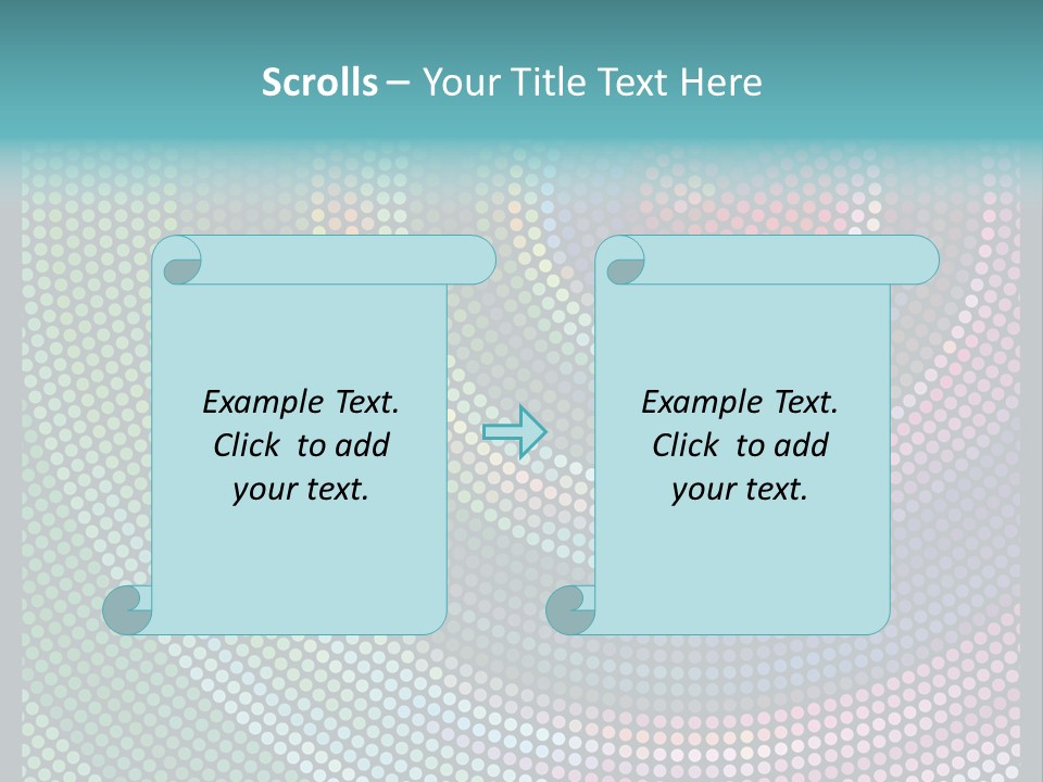 Creative Wallpaper Element PowerPoint Template