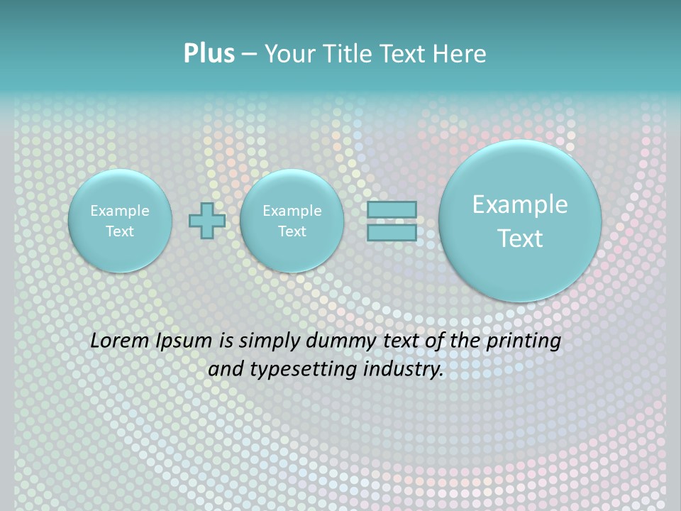Creative Wallpaper Element PowerPoint Template