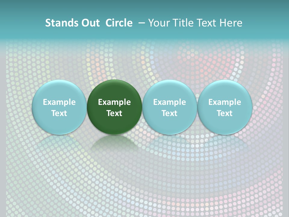 Creative Wallpaper Element PowerPoint Template