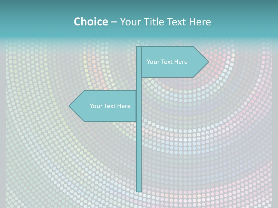 Creative Wallpaper Element PowerPoint Template