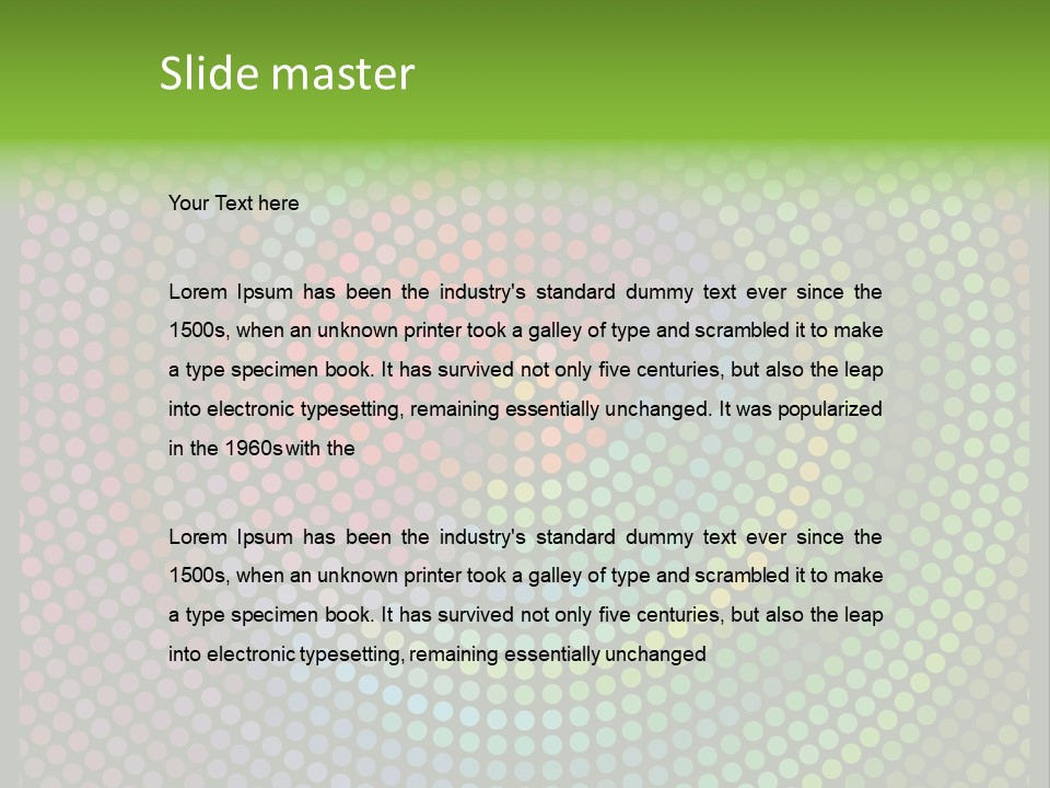 Vector Poster Energy PowerPoint Template