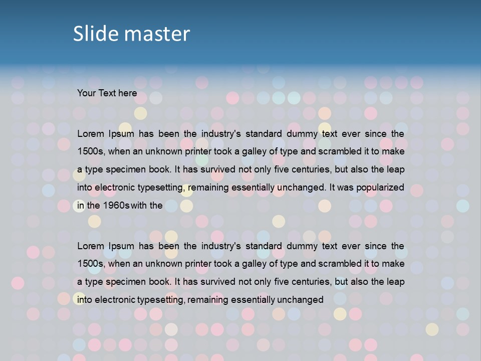 Element Technology Style PowerPoint Template
