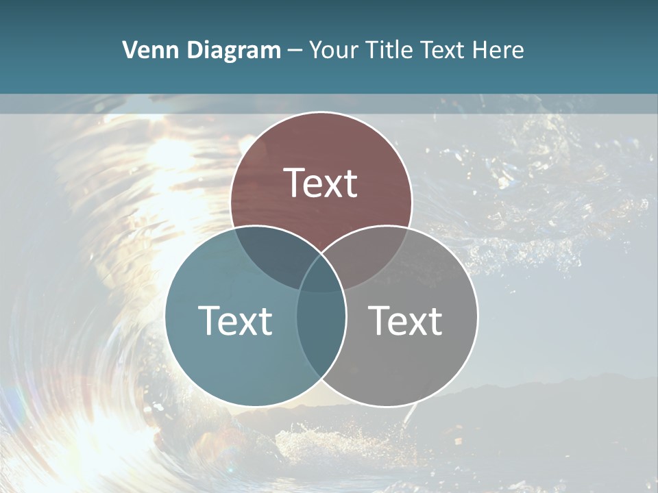 Spray Beauty Photography PowerPoint Template