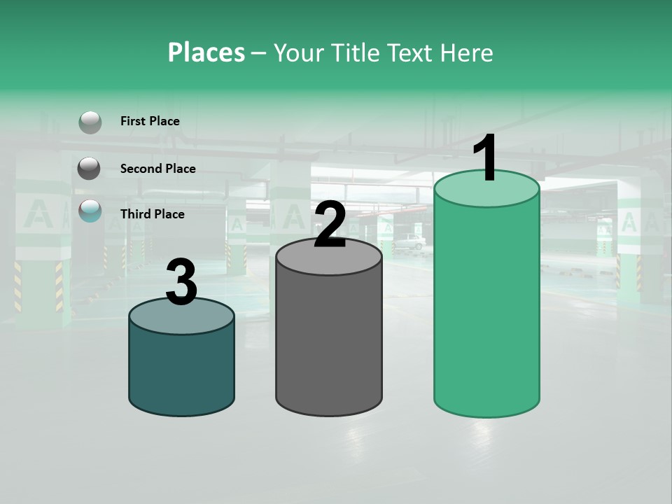 Inside Automobile Asphalt PowerPoint Template