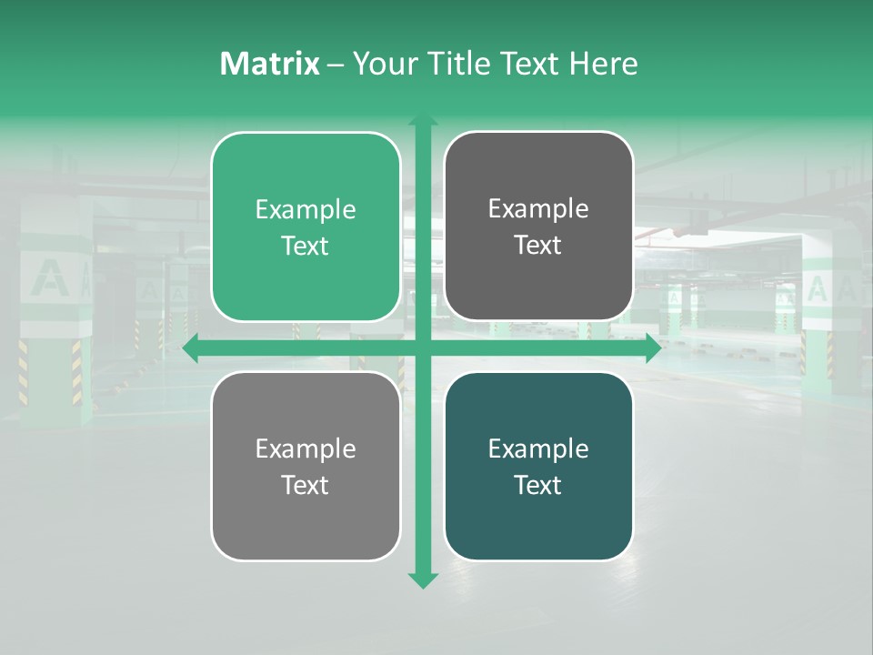 Inside Automobile Asphalt PowerPoint Template