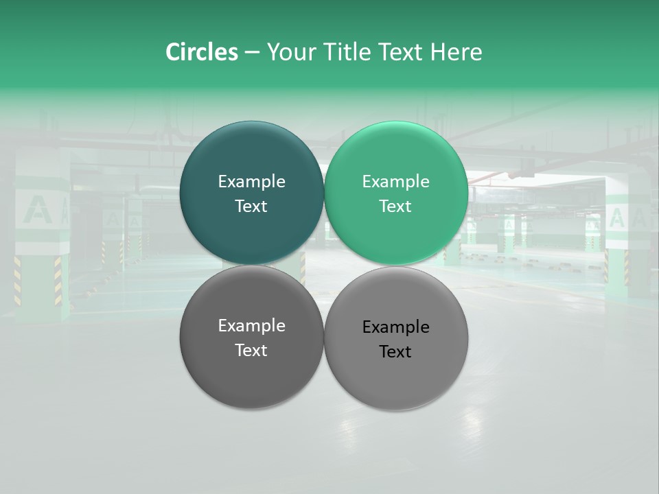 Inside Automobile Asphalt PowerPoint Template