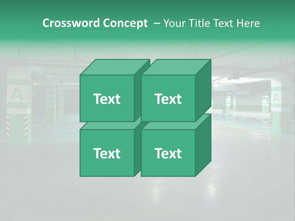 Inside Automobile Asphalt PowerPoint Template