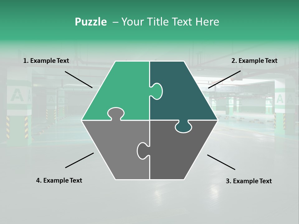 Inside Automobile Asphalt PowerPoint Template