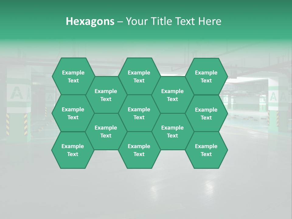 Inside Automobile Asphalt PowerPoint Template