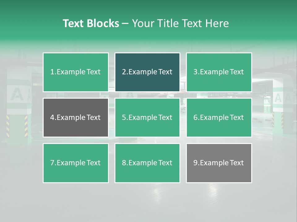Inside Automobile Asphalt PowerPoint Template