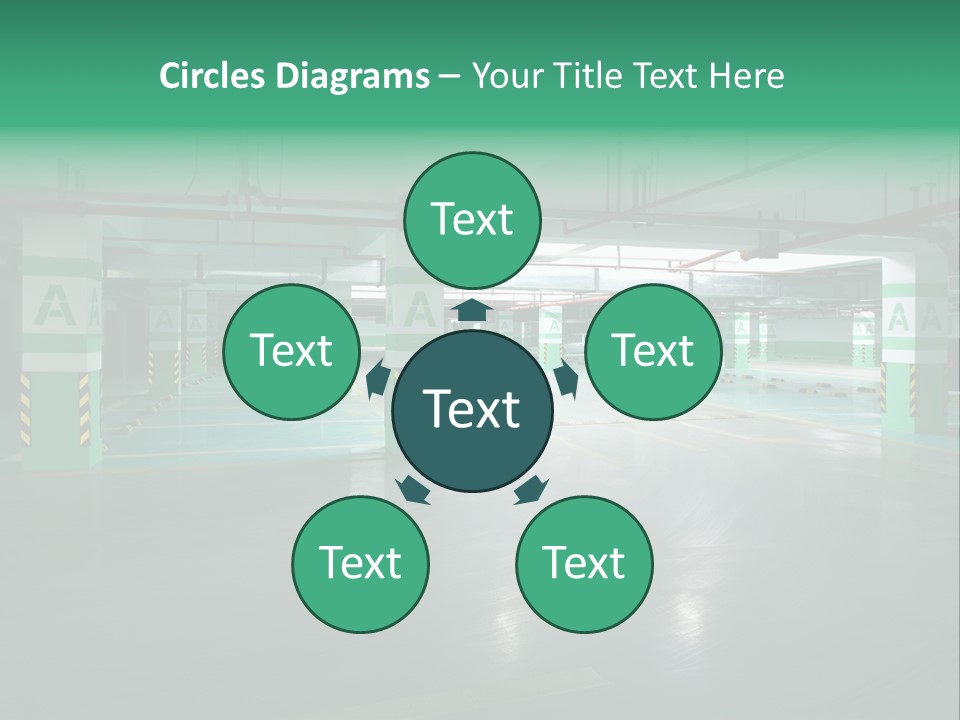 Inside Automobile Asphalt PowerPoint Template