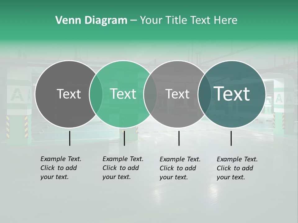 Inside Automobile Asphalt PowerPoint Template