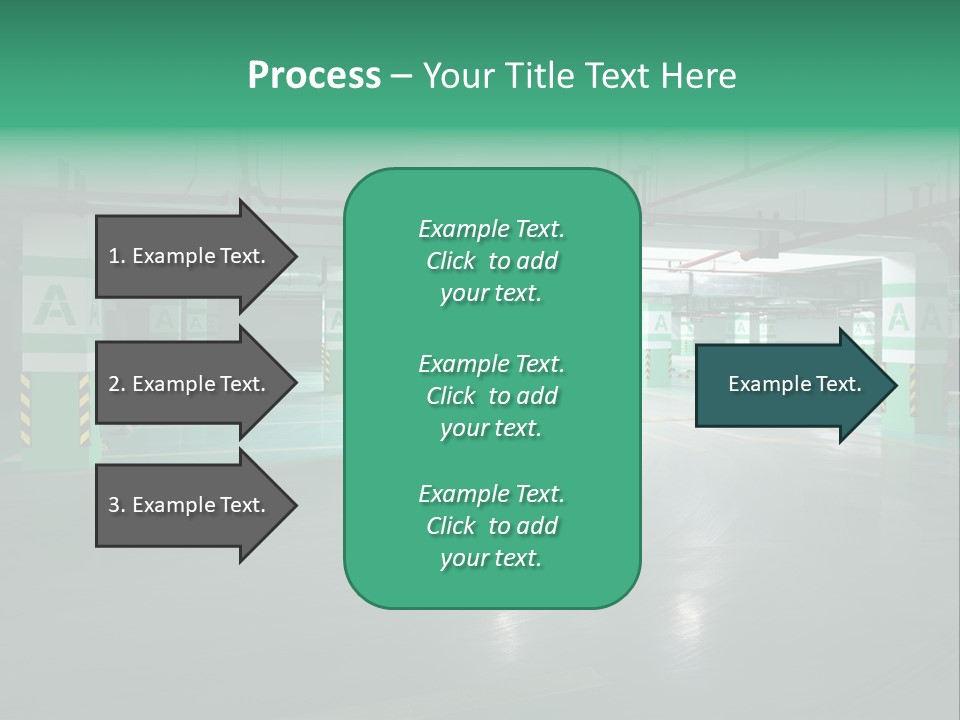 Inside Automobile Asphalt PowerPoint Template