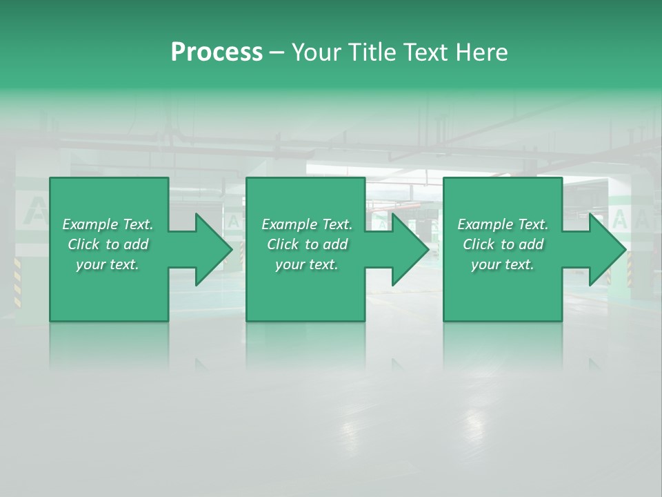 Inside Automobile Asphalt PowerPoint Template