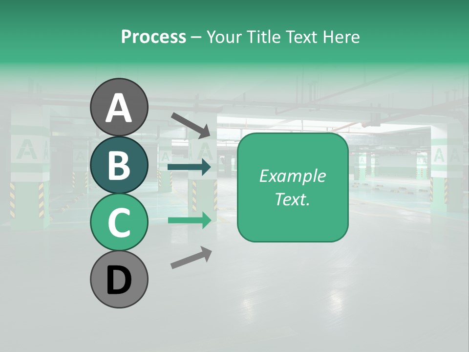 Inside Automobile Asphalt PowerPoint Template