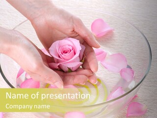 Petal Leisure Beauty PowerPoint Template