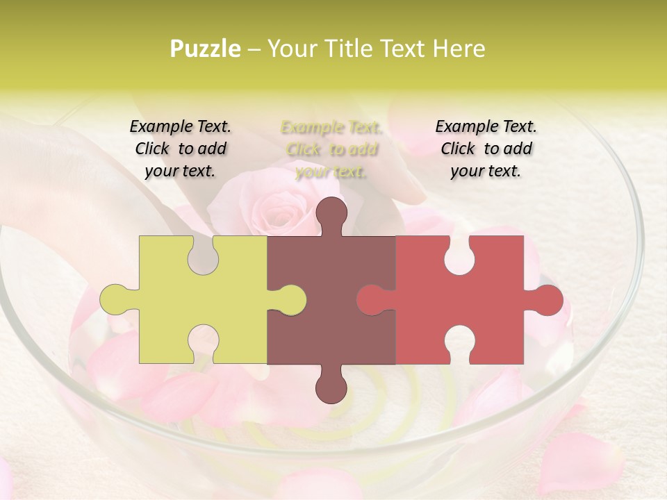 Petal Leisure Beauty PowerPoint Template