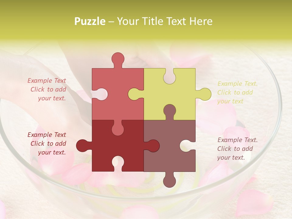 Petal Leisure Beauty PowerPoint Template