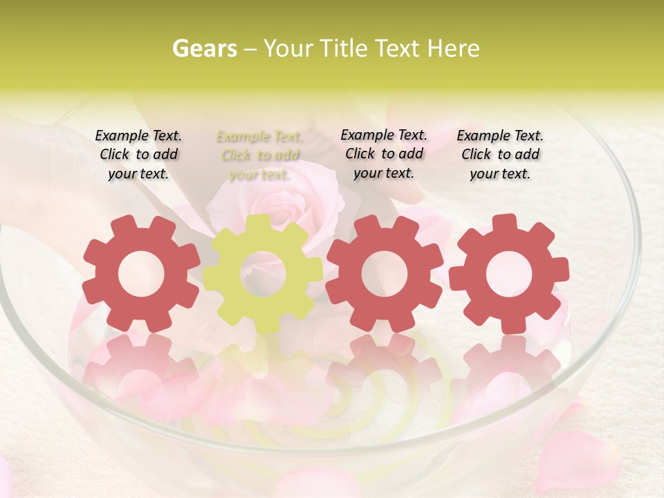 Petal Leisure Beauty PowerPoint Template