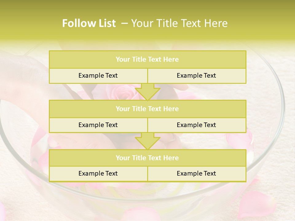 Petal Leisure Beauty PowerPoint Template