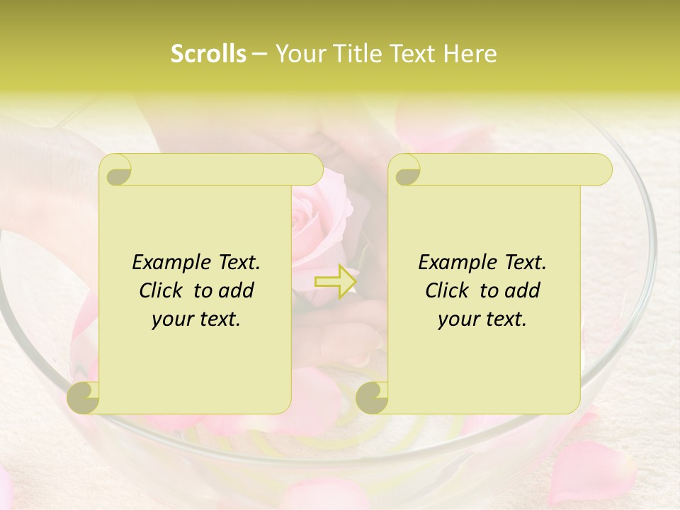 Petal Leisure Beauty PowerPoint Template