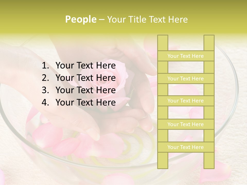 Petal Leisure Beauty PowerPoint Template