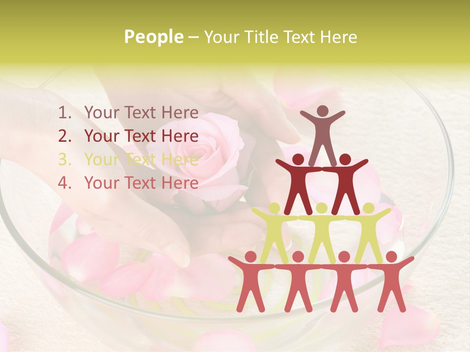 Petal Leisure Beauty PowerPoint Template